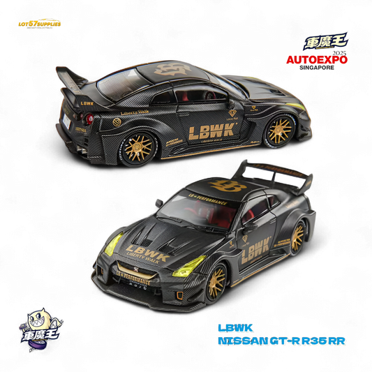 Demon King Auto LBWK GTR35 RR Singapore Exclusive 1:64 - Evergreen Kings
