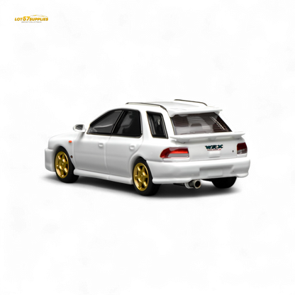 (Pre-Order) Motorhelix Subaru Impreza WRX STi Wagon 1:64 - Evergreen Kings