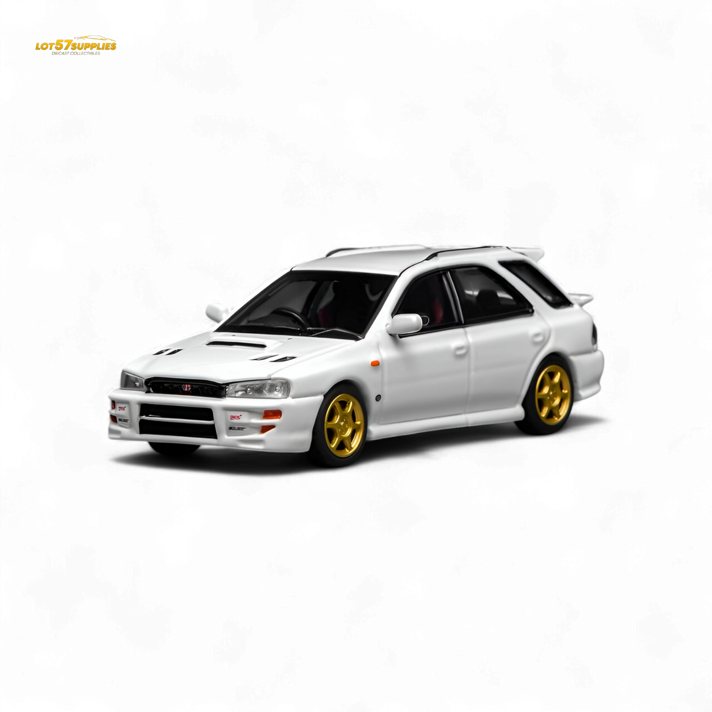 (Pre-Order) Motorhelix Subaru Impreza WRX STi Wagon 1:64 - Evergreen Kings