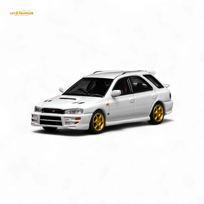 (Pre-Order) Motorhelix Subaru Impreza WRX STi Wagon 1:64 - Evergreen Kings