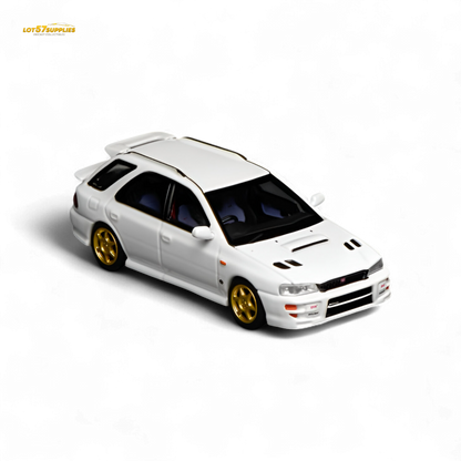 (Pre-Order) Motorhelix Subaru Impreza WRX STi Wagon 1:64 - Evergreen Kings