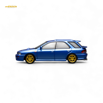 Pre-order 1:64 scale Subaru Impreza WRX STi diecast model by Lot57Supplies, detailed Subaru wagon replica.