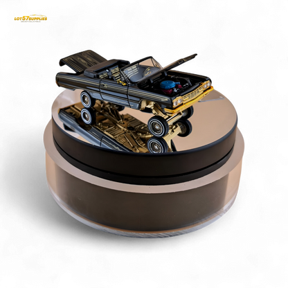 Fine Works64 Chevrolet Impala Lowrider Black Gold 1:64 - Evergreen Kings