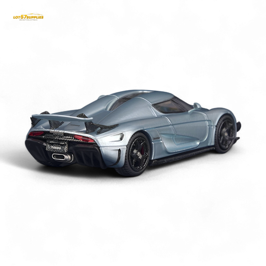 (Pre-Order) SC ART Regera Glacier Blue 1:64 - Evergreen Kings