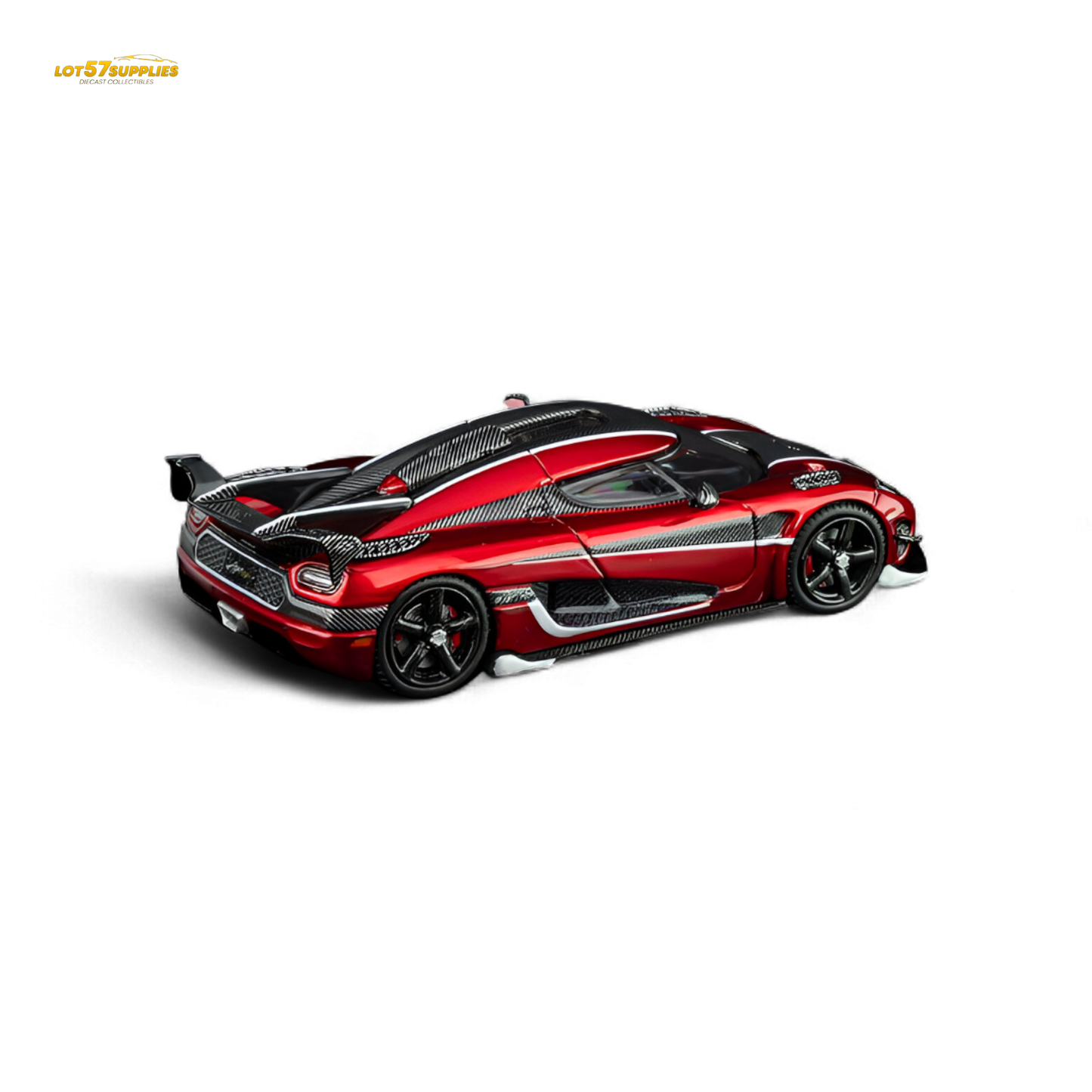 TPC Agera RS Metallic Red 1:64 - Evergreen Kings
