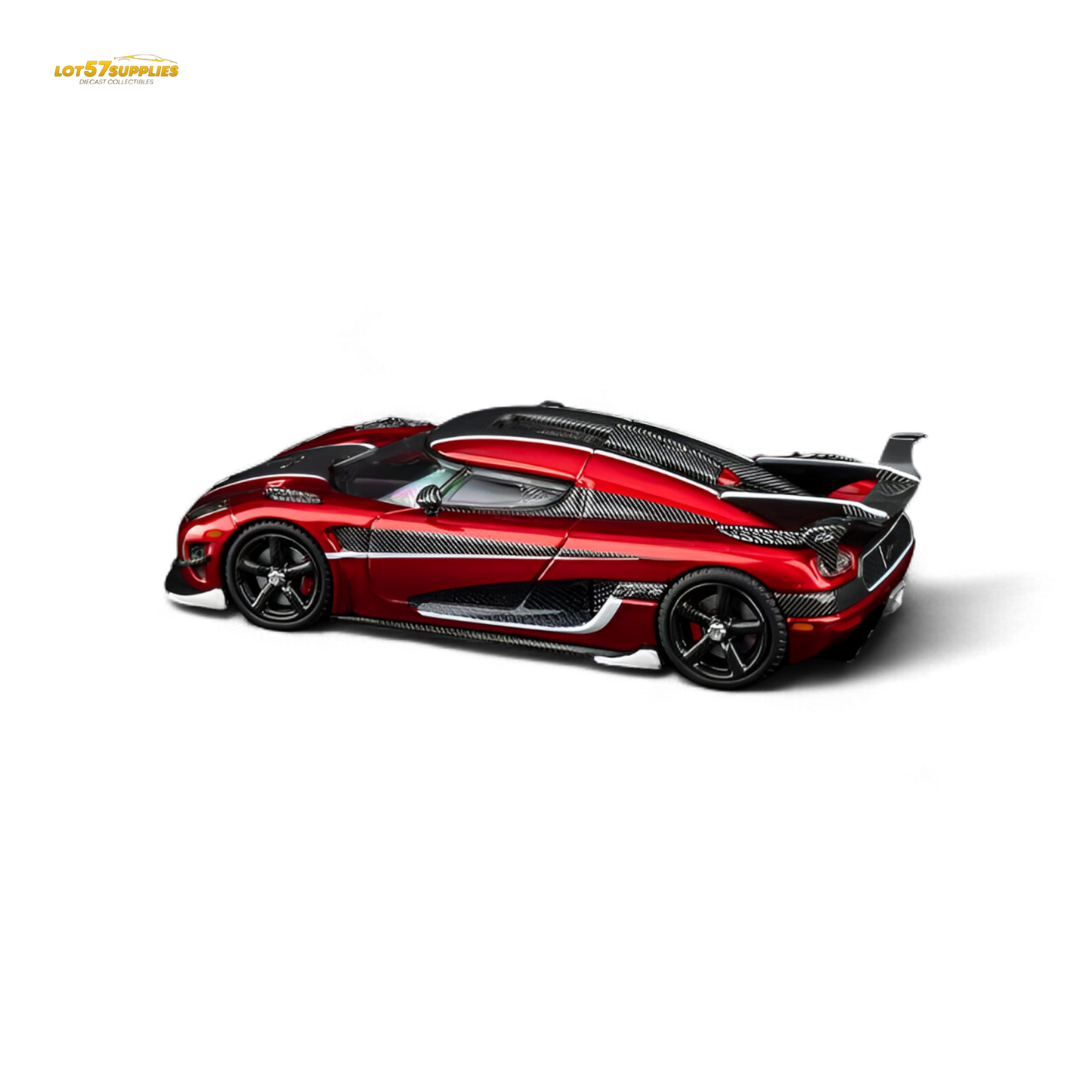 TPC Agera RS Metallic Red 1:64 - Evergreen Kings