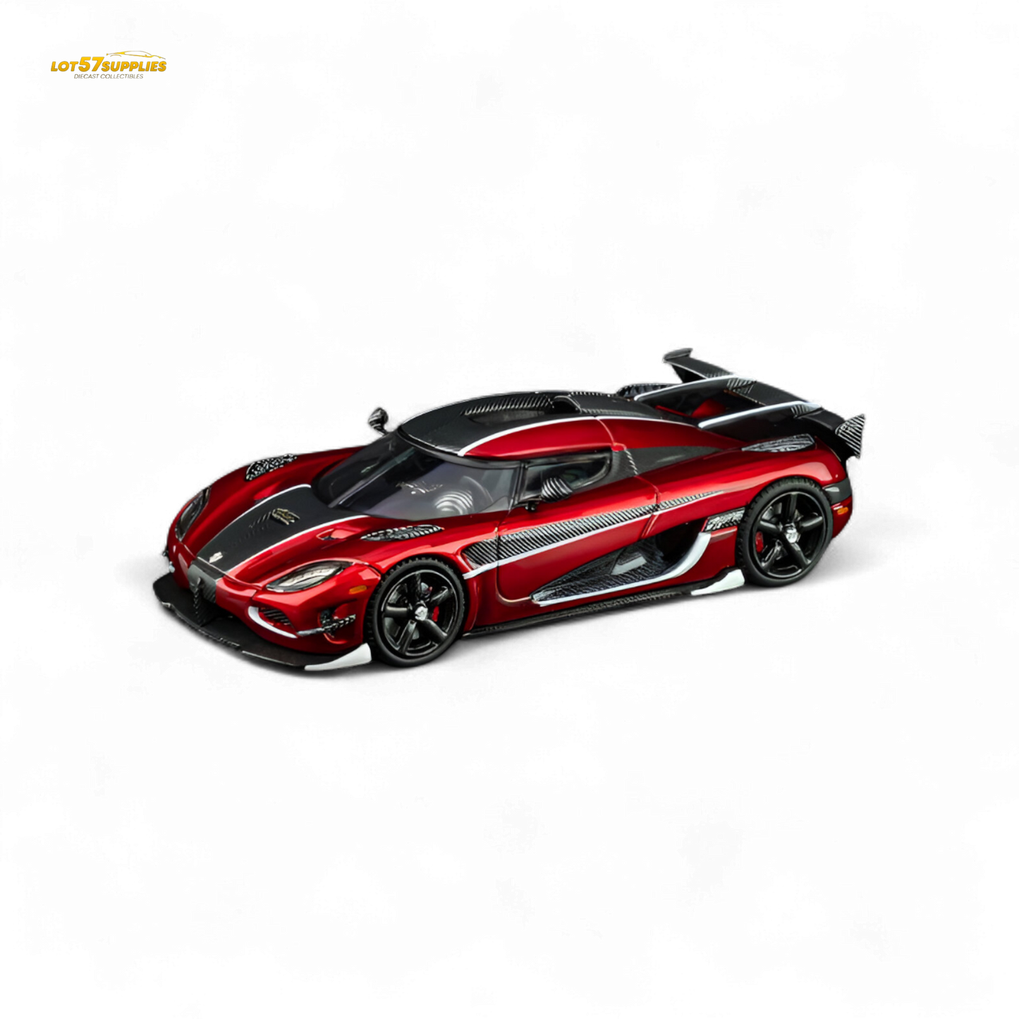 TPC Agera RS Metallic Red 1:64 - Evergreen Kings