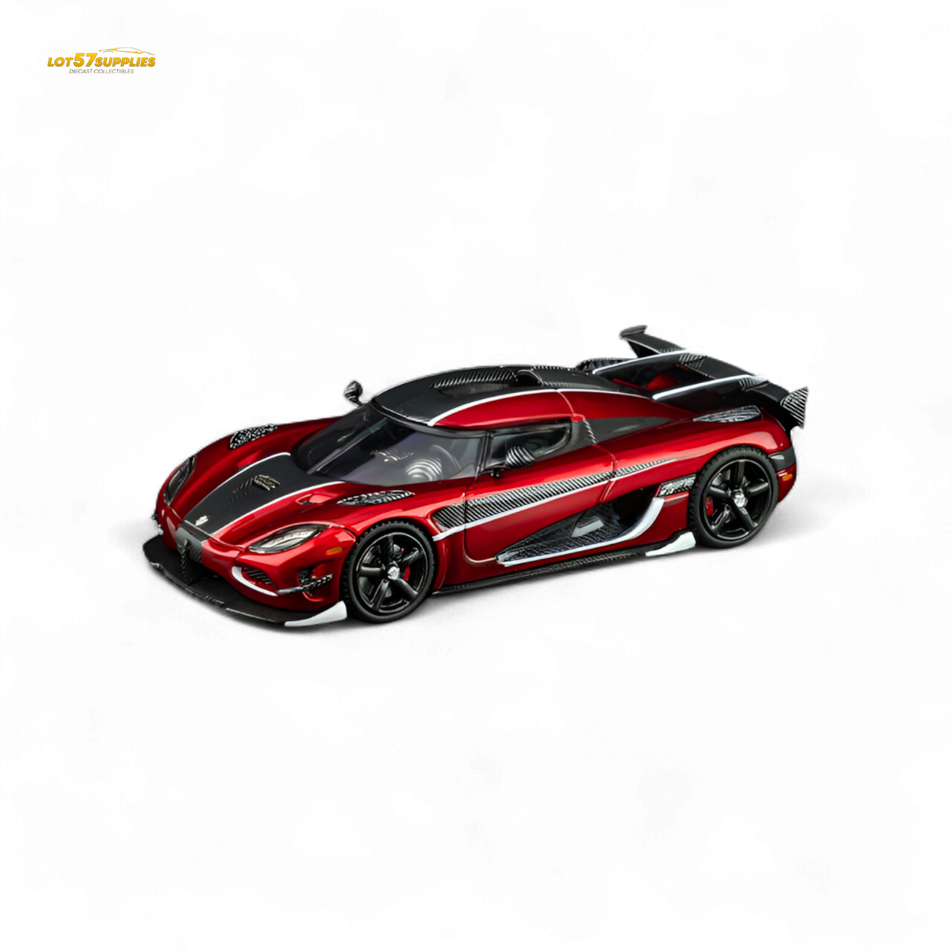 TPC Agera RS Metallic Red 1:64 - Evergreen Kings