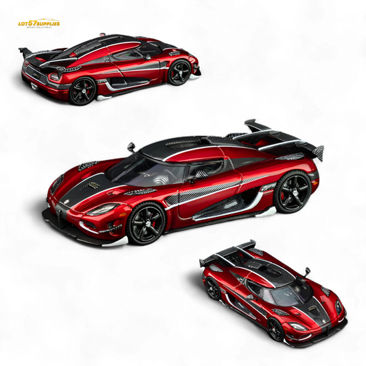 TPC Agera RS Metallic Red 1:64 - Evergreen Kings