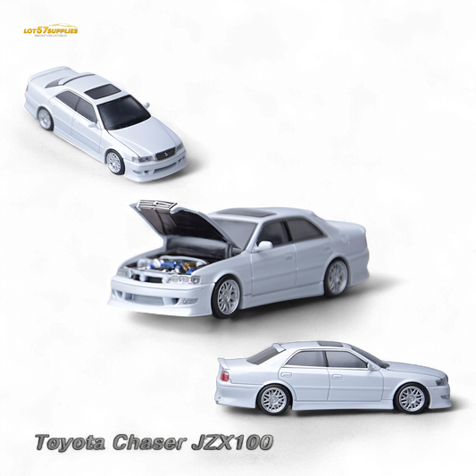 Model One Toyota JZX100 Pearl White 1:64 - Evergreen Kings