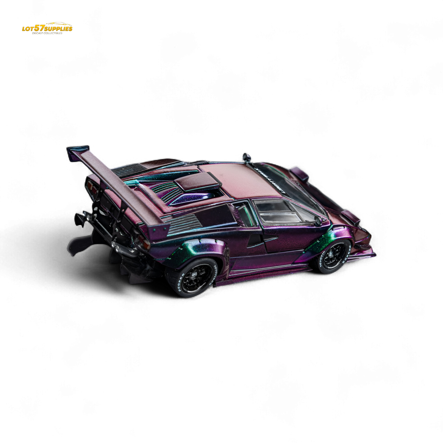 Topart Lamborghini Countach Liberty Walk Chameleon 1:64 - Evergreen Kings