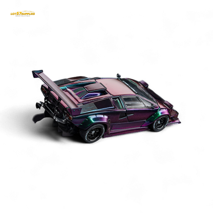Topart Lamborghini Countach Liberty Walk Chameleon 1:64 - Evergreen Kings