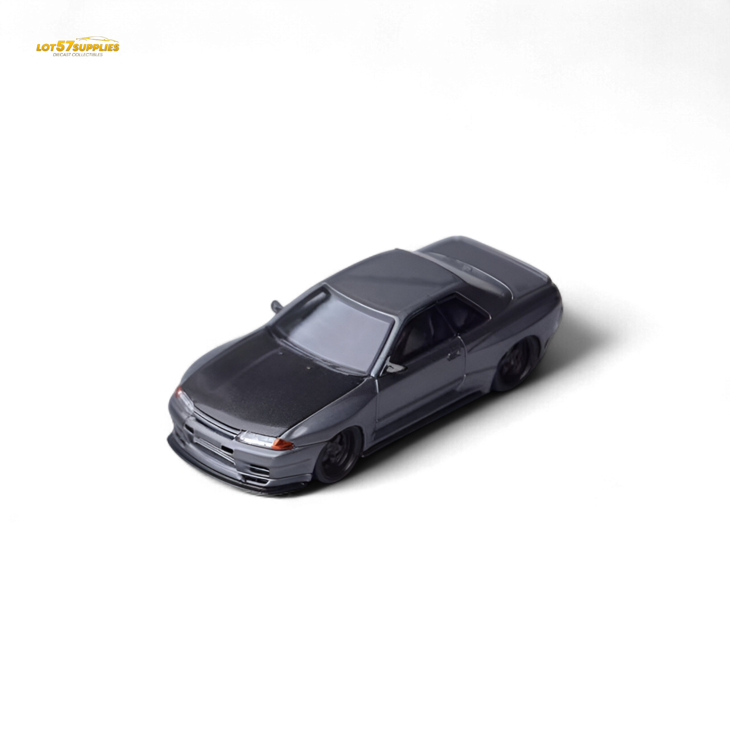 Focal Horizon Skyline GT-R R32 Grey Garage Active 1:64 - Evergreen Kings