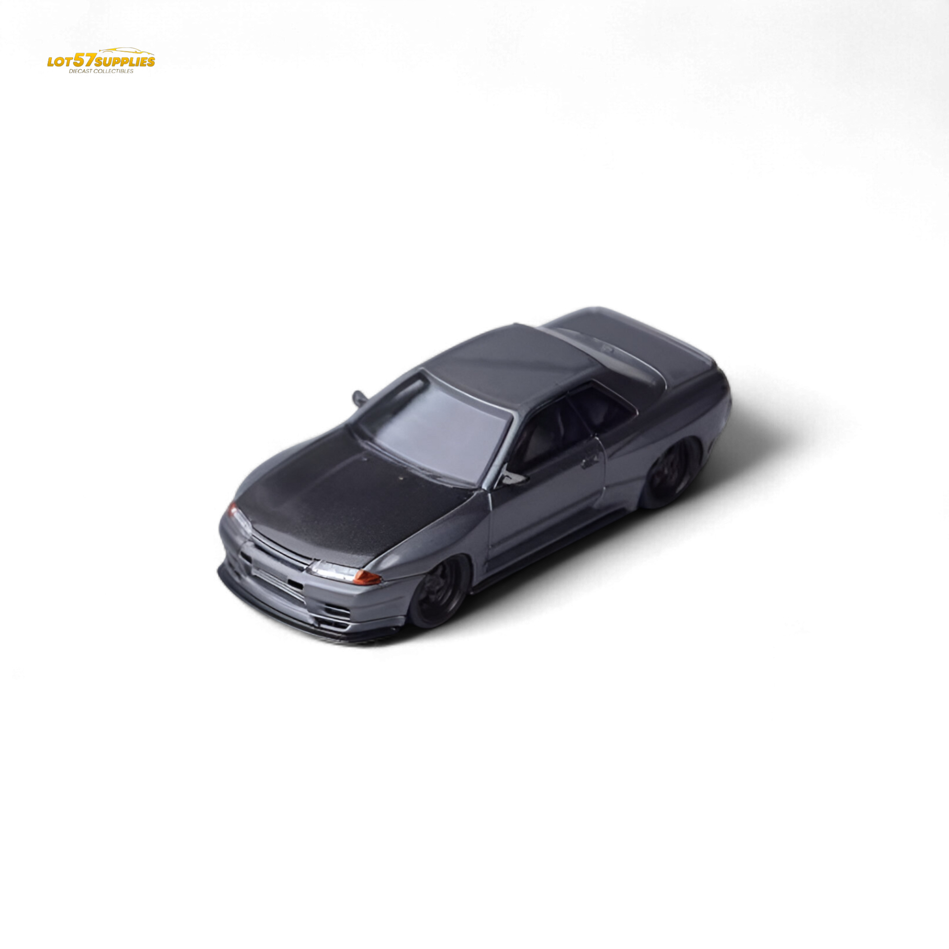 Focal Horizon Skyline GT-R R32 Grey Garage Active 1:64 - Evergreen Kings