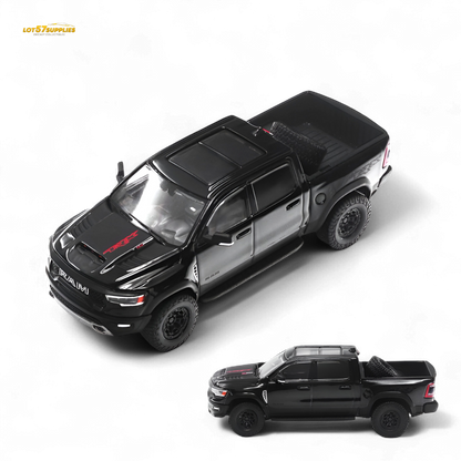 Shadow Pro Tyrannosaurus Rex Pickup Black 1:64 - Evergreen Kings