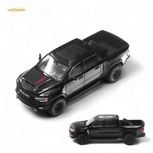 Shadow Pro Tyrannosaurus Rex Pickup Black 1:64 - Evergreen Kings