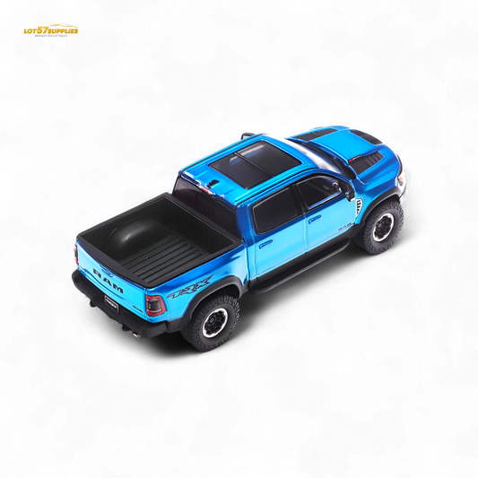(Pre-Order) Shadow Pro Tyrannosaurus Rex Pickup - Blue 1:64 - Evergreen Kings