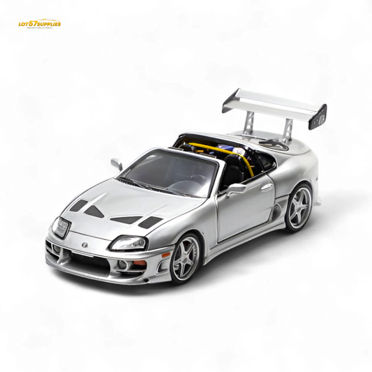 (Pre-Order) Fast Speed Supra Targa - Silver 1:64 - Evergreen Kings