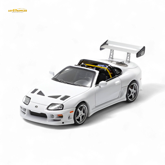 (Pre-Order) Fast Speed Supra Targa White 1:64 - Evergreen Kings