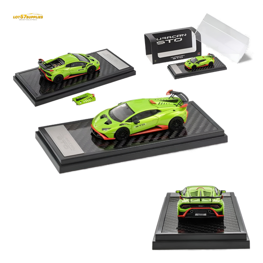 (Pre-Order) LCD Lamborghini Huracan STO Green 1:64 - Evergreen Kings