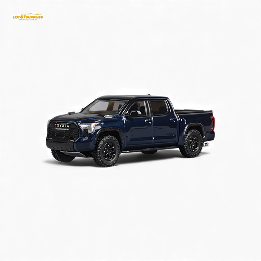 CM MODEL Toyota Tundra Metallic Blue 1:64 - Evergreen Kings