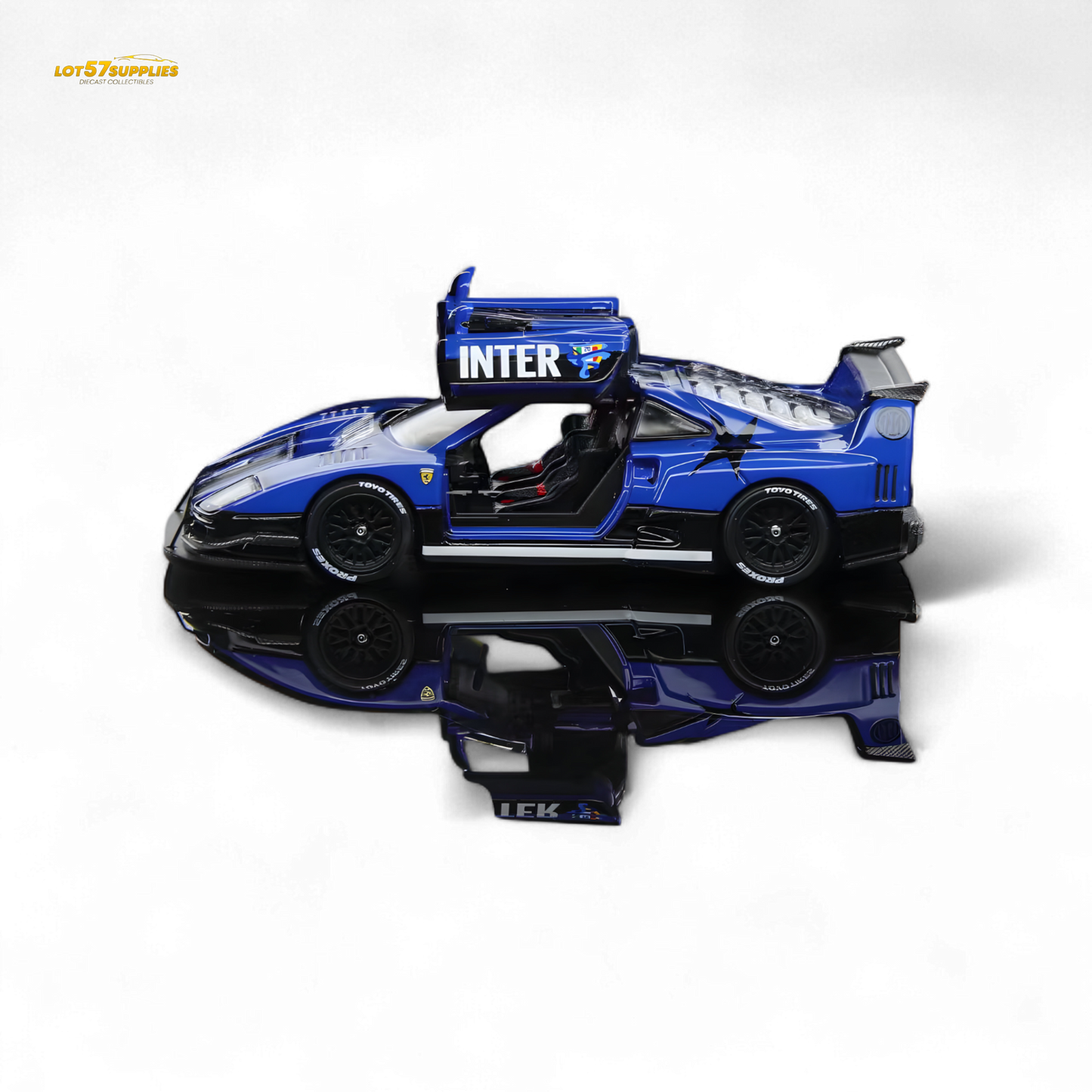 Demon King Auto Ferrari F40 LB-Works Wide-Body 1:64 - Evergreen Kings