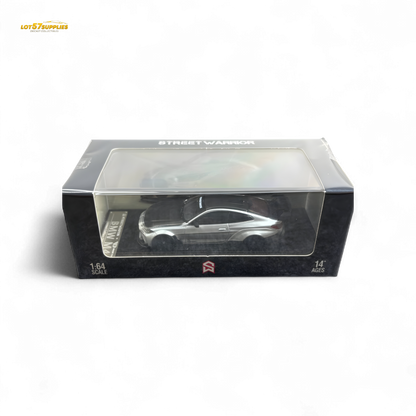 SW BMW G82 M4 Wide-Body Modified Alexander Silver 1:64 - Evergreen Kings