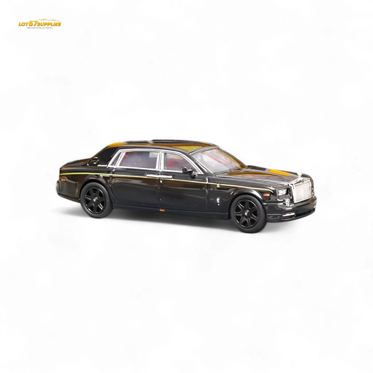 Street Weapon Rolls-Royce Phantom VII Black 1:64 - Evergreen Kings