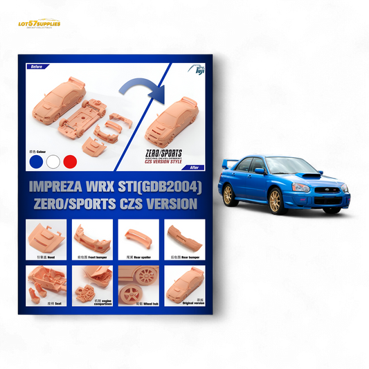(Pre-Order) Fuji Impreza WRX STi Blobeye 1:64 - Evergreen Kings