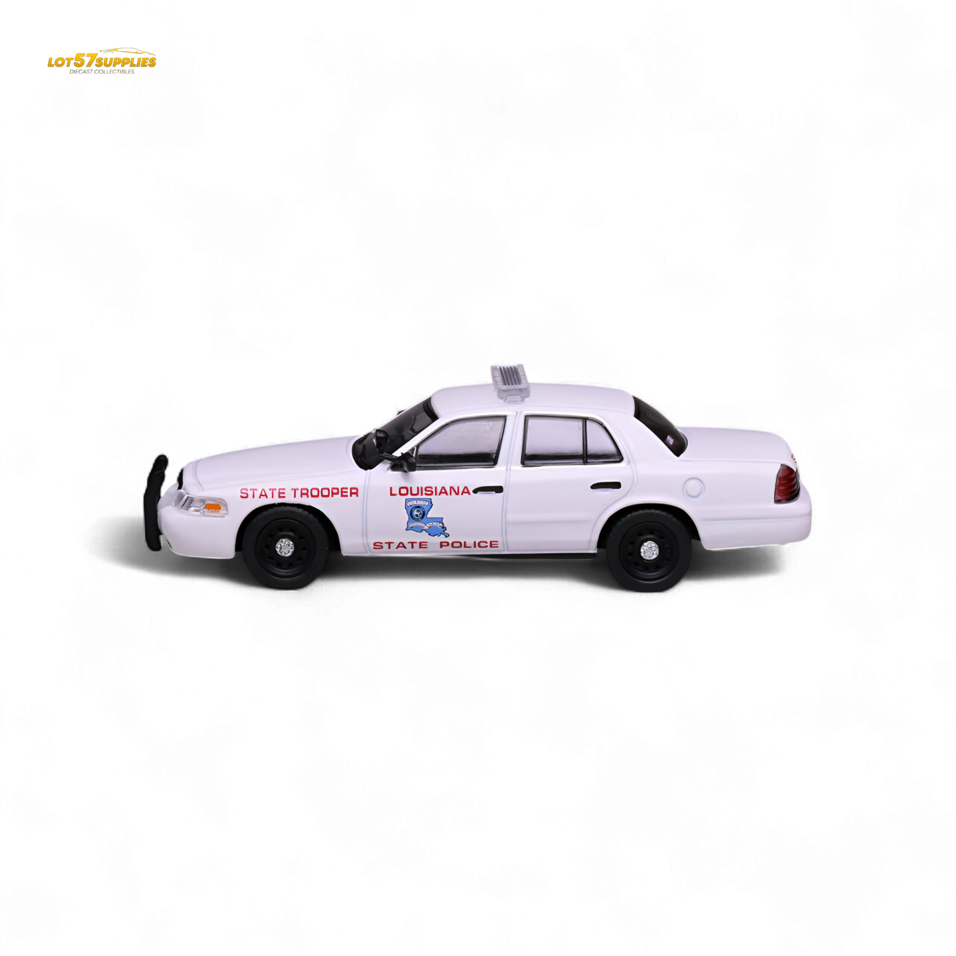 596 Ford Crown Victoria Louisiana State Police 1:64 - Evergreen Kings