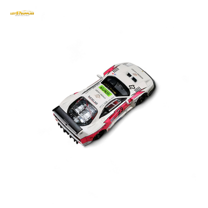 Pink Ferrari Ghost Player LBWK F40 diecast model in 1:64 scale, featuring bright flash details from Lot57Supplies Diecast Shop.