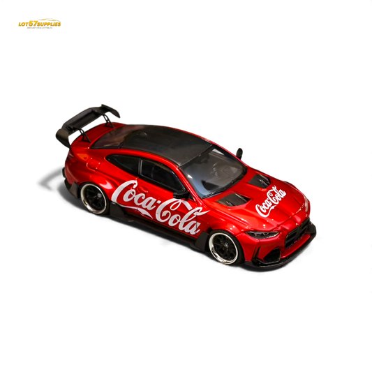 Ghost Player BMW G82 M4 Wide-Body Coca Cola 1:64 - Evergreen Kings