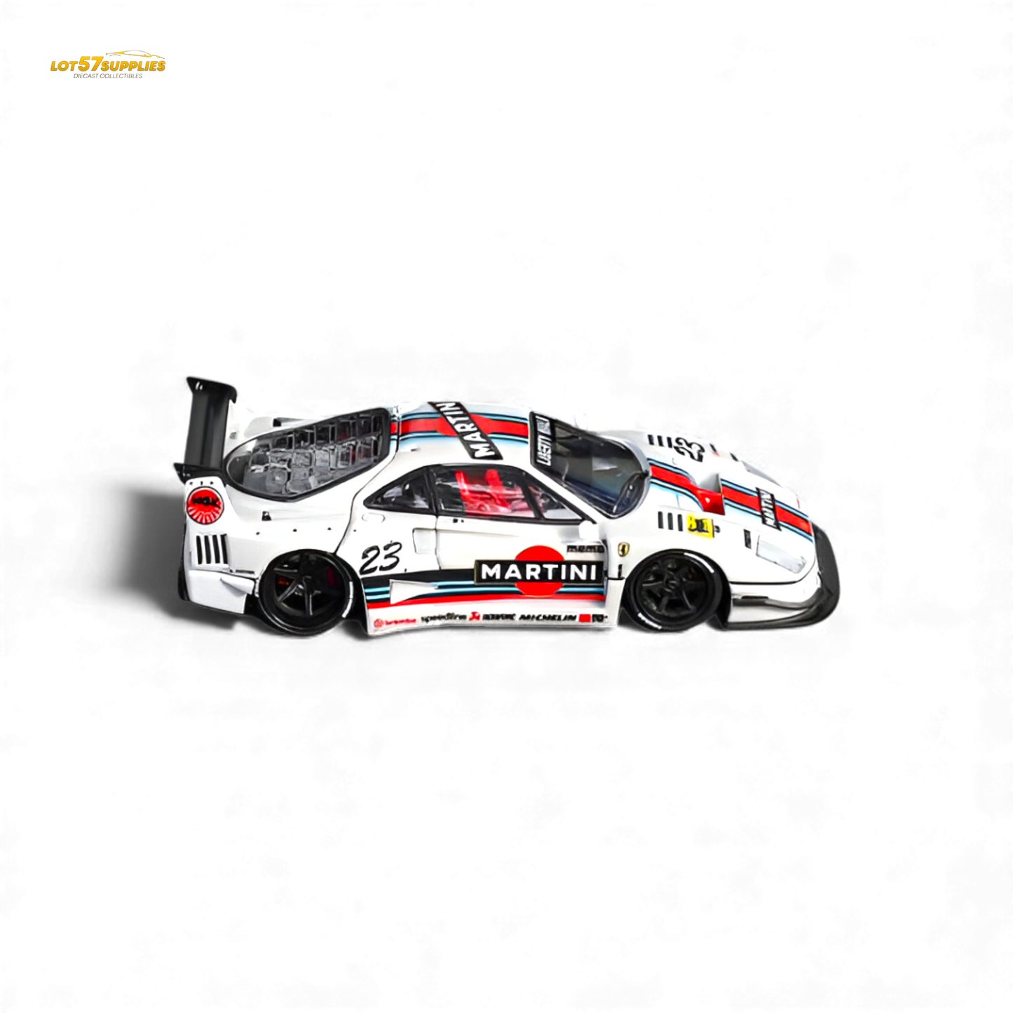 Pre-order Star Models Ferrari F40 LB-Works Martini 1:64 diecast car, detailed miniature model from Lot57Supplies Diecast Shop