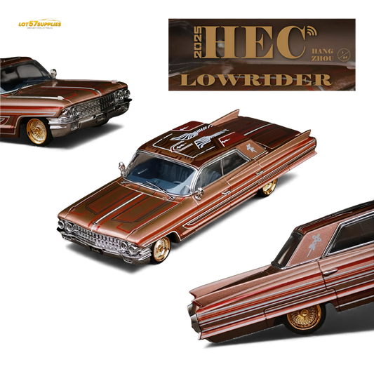 MK Miniatures Cadillac Diwei Metallic Red Copper 1:64 - Evergreen Kings