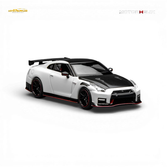 (Pre-Order) Motorhelix Nissan GT-R NISMO R35 1:64 - Evergreen Kings