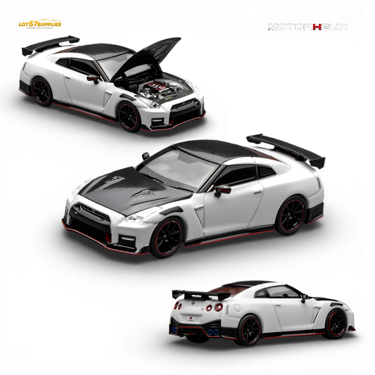 (Pre-Order) Motorhelix Nissan GT-R NISMO R35 1:64 - Evergreen Kings