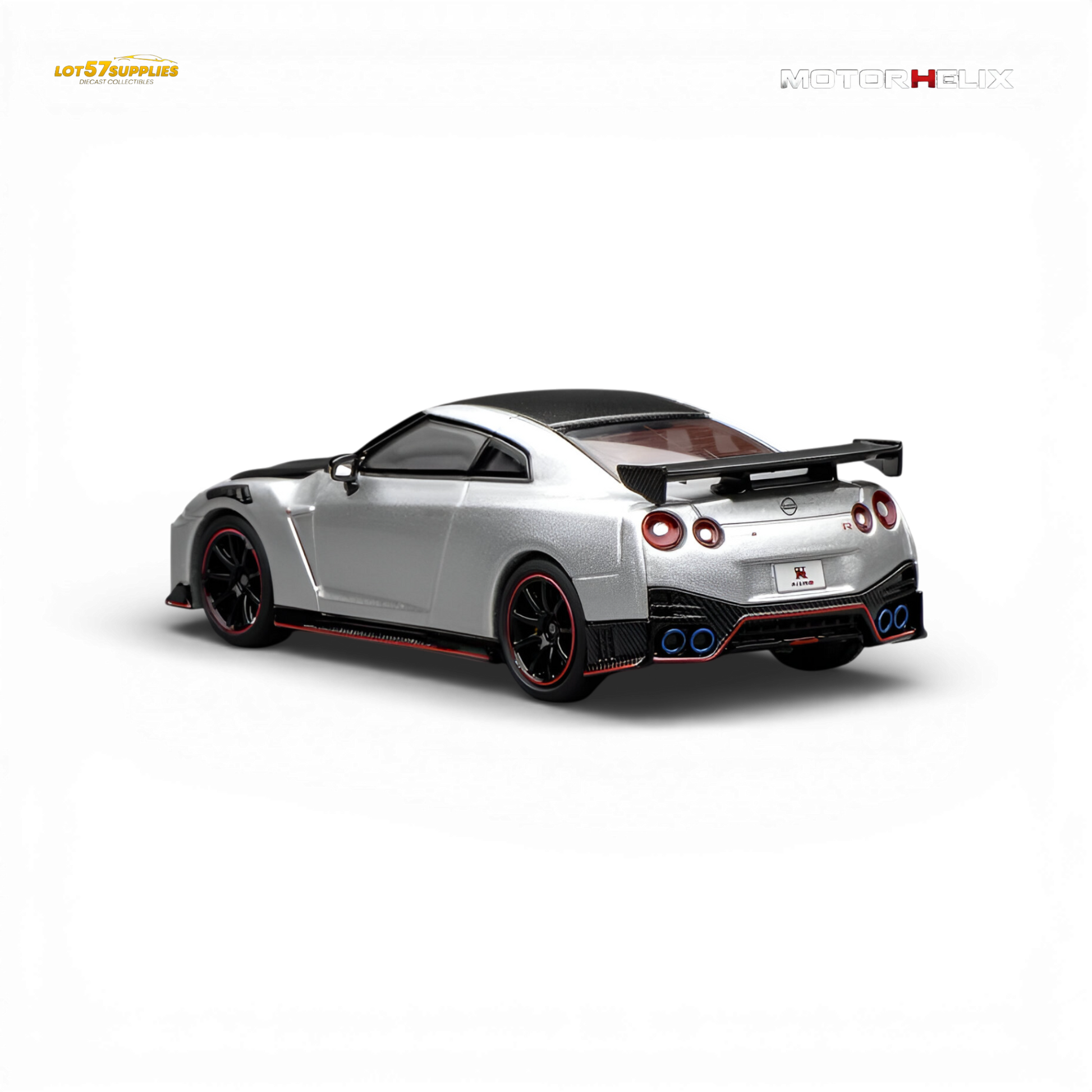 Pre-order Nissan GT-R NISMO R35 diecast model by Lot57Supplies, detailed 1:64 scale Nissan sports car.