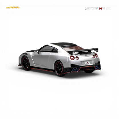 Pre-order Nissan GT-R NISMO R35 diecast model by Lot57Supplies, detailed 1:64 scale Nissan sports car.