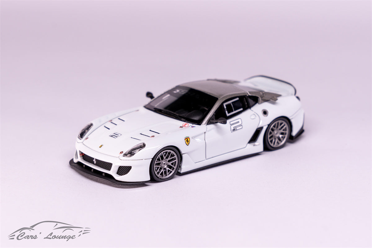 Cars' Lounge Ferrari 599XX White #2 1:64 - Evergreen Kings