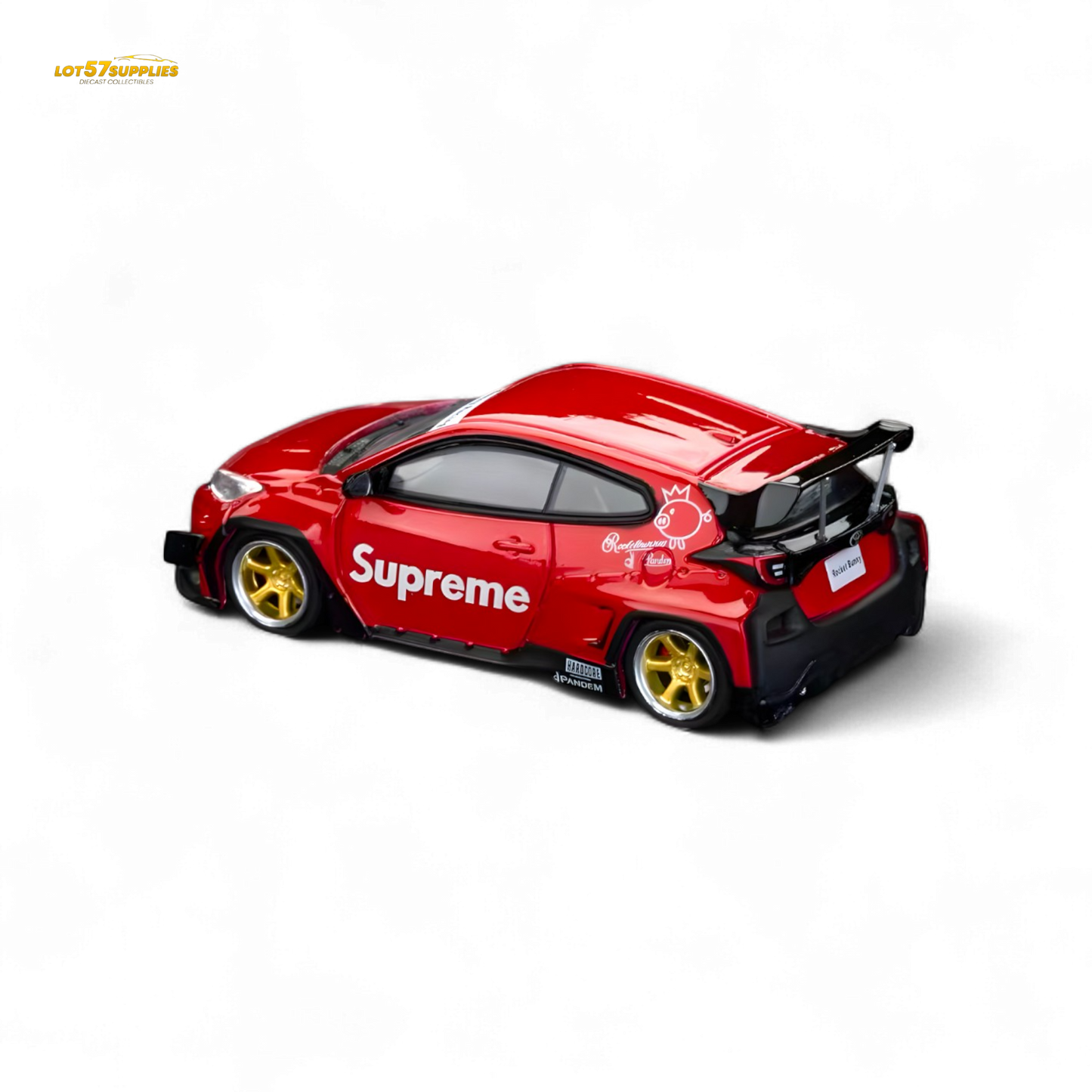 Fuji Toyota Yaris GR Pandem Supreme Livery 1:64 - Evergreen Kings