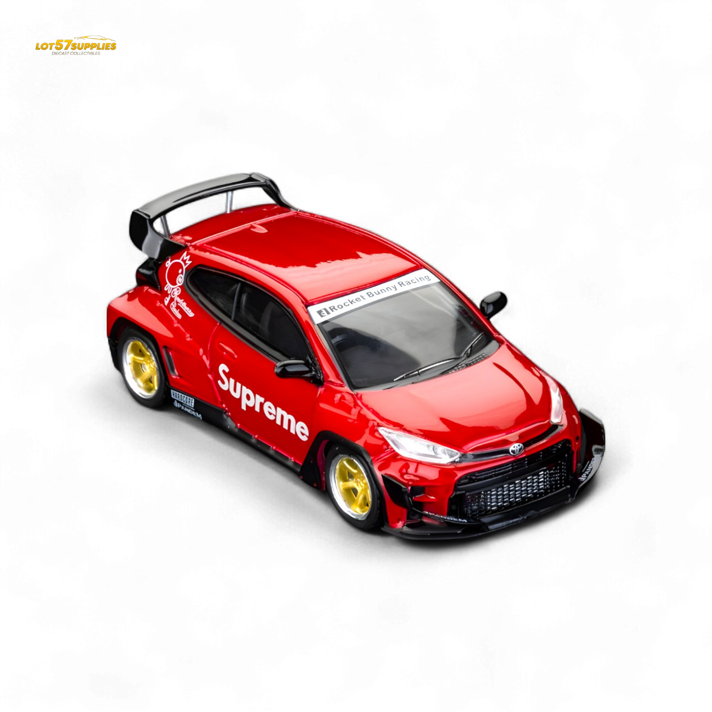 Fuji Toyota Yaris GR Pandem Supreme Livery 1:64 - Evergreen Kings