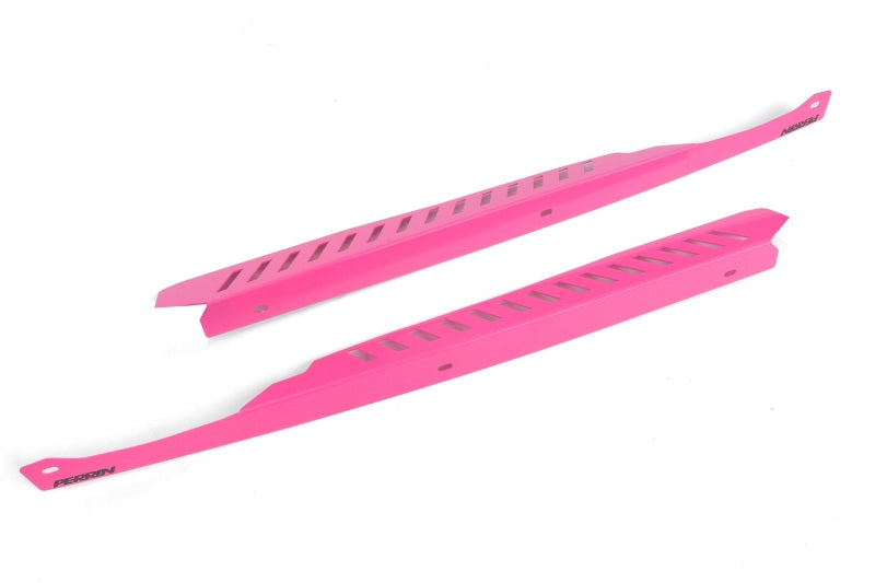 Perrin 08-14 WRX/STI Fender Shroud Set - Hyper Pink | PSP-ENG-549HP - Evergreen Kings