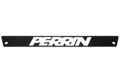 Black license plate delete for 2022-2025 Subaru WRX by Perrin, designed to replace the front or rear plate area.
