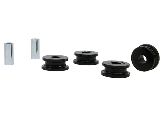 FR SPORT Whiteline front radius arm bushing kit for 88-91 Honda Civic, CRX, and Prelude, showing the bushings and metal components.