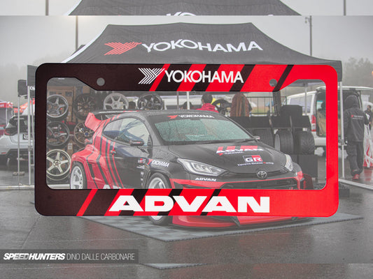 Advan Racing License Plate Frame