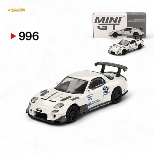 Mini-GT Mazda RX-7 FD3S RE Amemiya 1:64 - Evergreen Kings