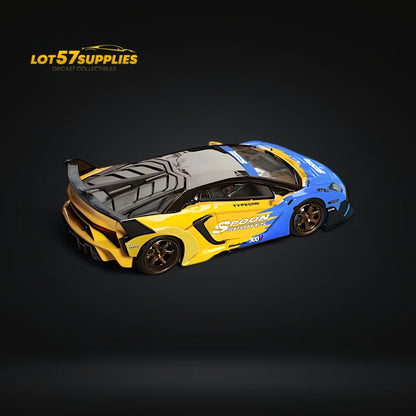 Star Model 1:64 Lamborghini Aventador LBWK LP700-4 GT EVO in Spoon Livery 1:64 - Evergreen Kings