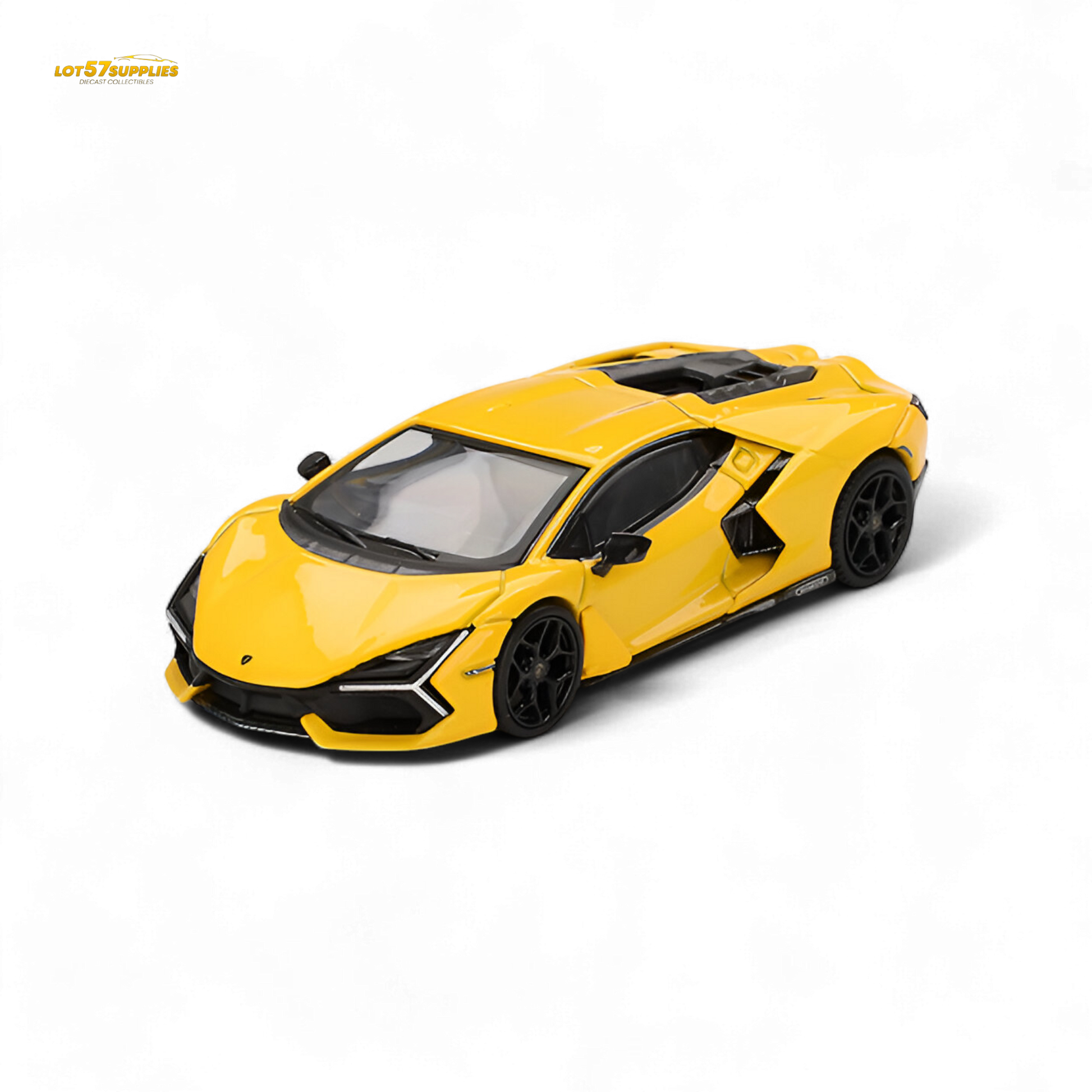 Mini-GT Lamborghini Revuelto Giallo 1:64 - Evergreen Kings