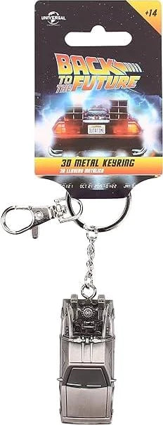 Back to the Future DeLorean 3D Keyring