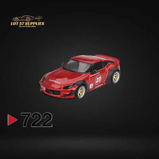 Mini-GT Nissan Z Pandem Passion Red 1:64 - Evergreen Kings